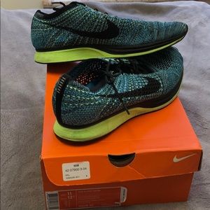 Flyknit Racer in Blue Lagoon